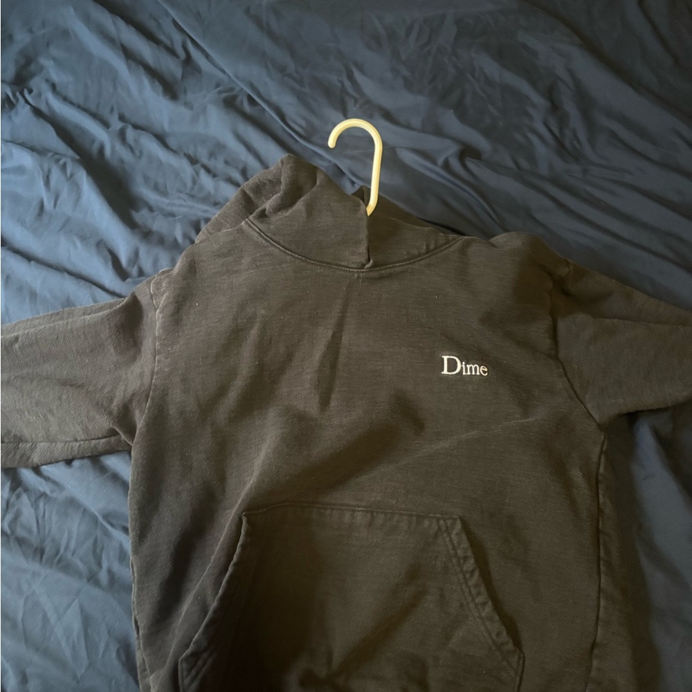 Dime Men’s Black Pullover Hoodie